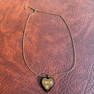 Gold Heart Pendant Necklace